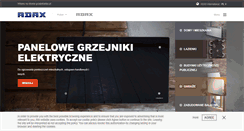 Desktop Screenshot of grzejnikiadax.pl